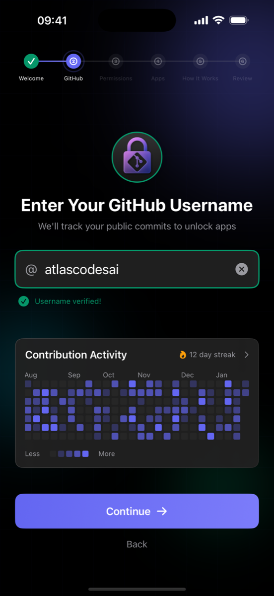 GitHub Username Setup