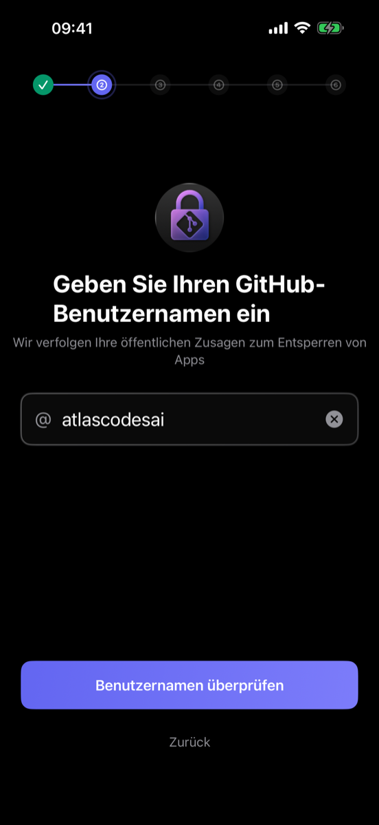 GitHub-Konten einrichten