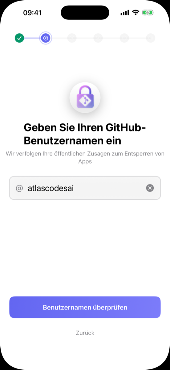 GitHub-Konten einrichten