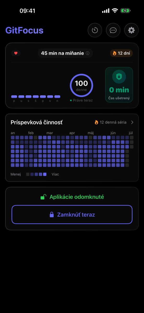 Domovský panel\
