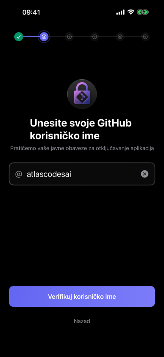Podešavanje GitHub naloga