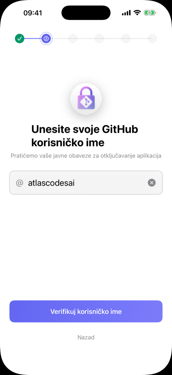 Podešavanje GitHub naloga